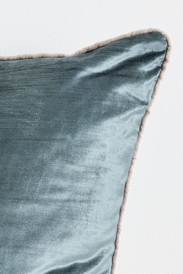 Piped Velvet Pillow #3