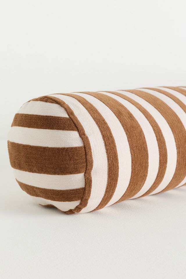Sarah Striped Cotton Cushion #8