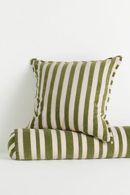 Sarah Striped Cotton Pillow