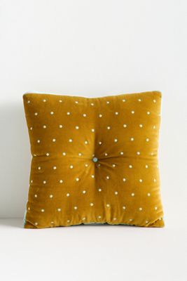 Trova Velvet Polka Dot Cushion