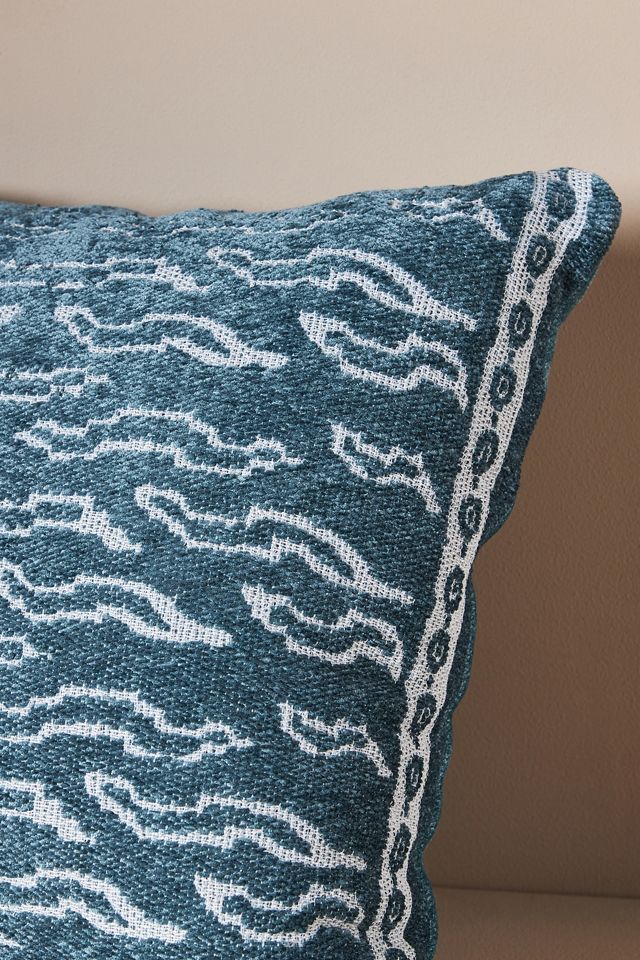 Jacquard Chenille Roseto Pillow #3