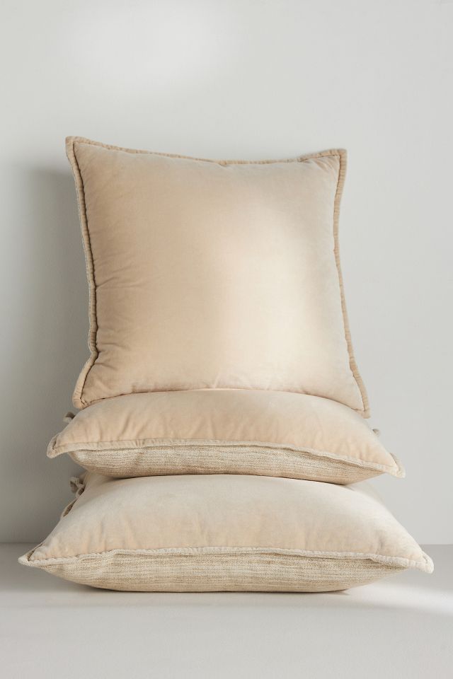 Anthropologie velvet pillow best sale