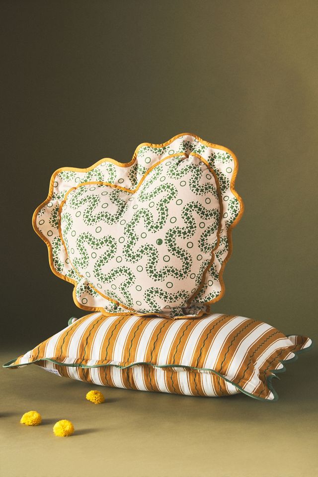 Matilda Goad & Co. Scalloped Pillow #1