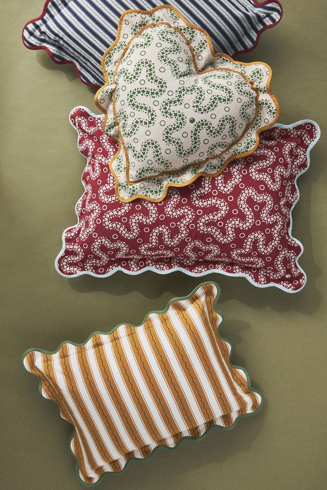 Matilda Goad & Co. Scalloped Pillow #2