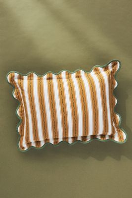 Matilda Goad & Co. Scalloped Pillow