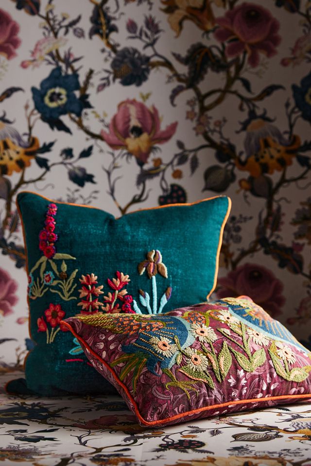 House of Hackney Silk Pillow Anthropologie