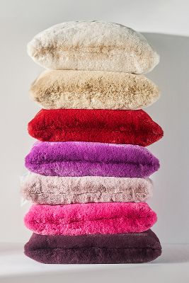 The Sophie Faux Fur Collection by AnthroLiving | Anthropologie