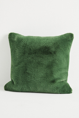 Anthropologie Sophie Faux Fur Pillow