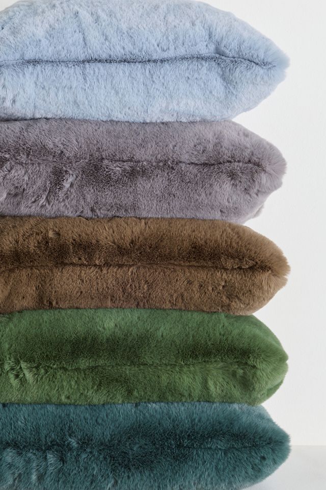 Sophie Faux Fur Pillow | AnthroHome