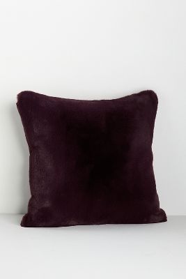 Shop Anthropologie Sophie Faux Fur Pillow