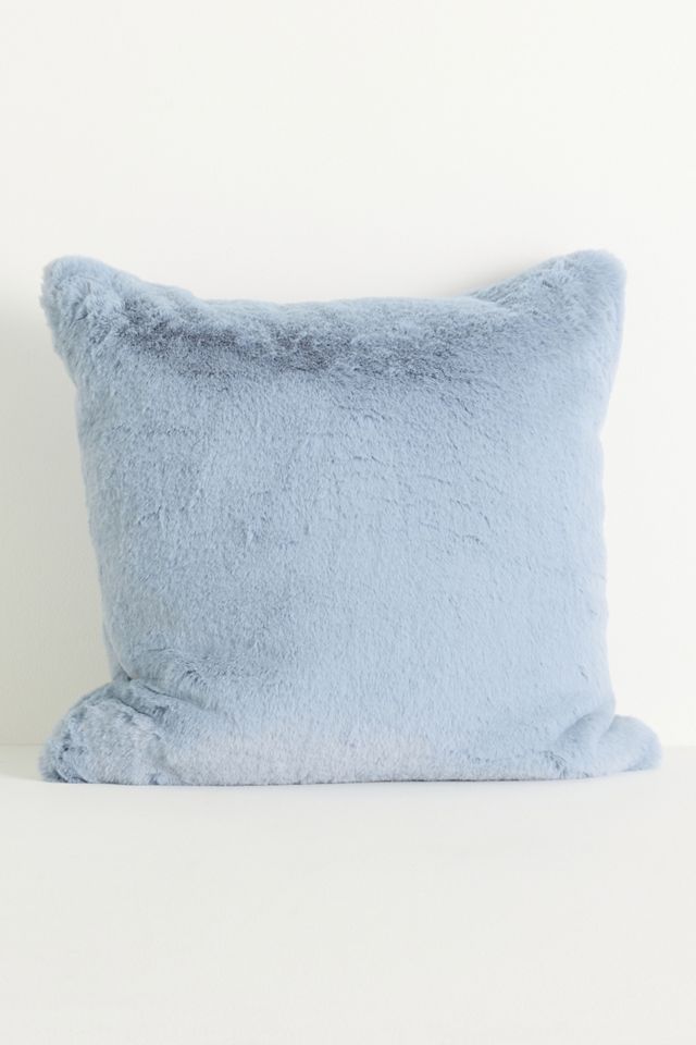 Sophie Faux Fur Throw Pillow #2