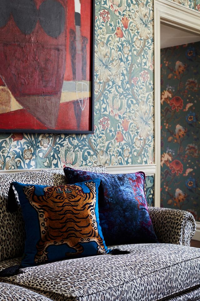 House of Hackney Velvet Pillow #4