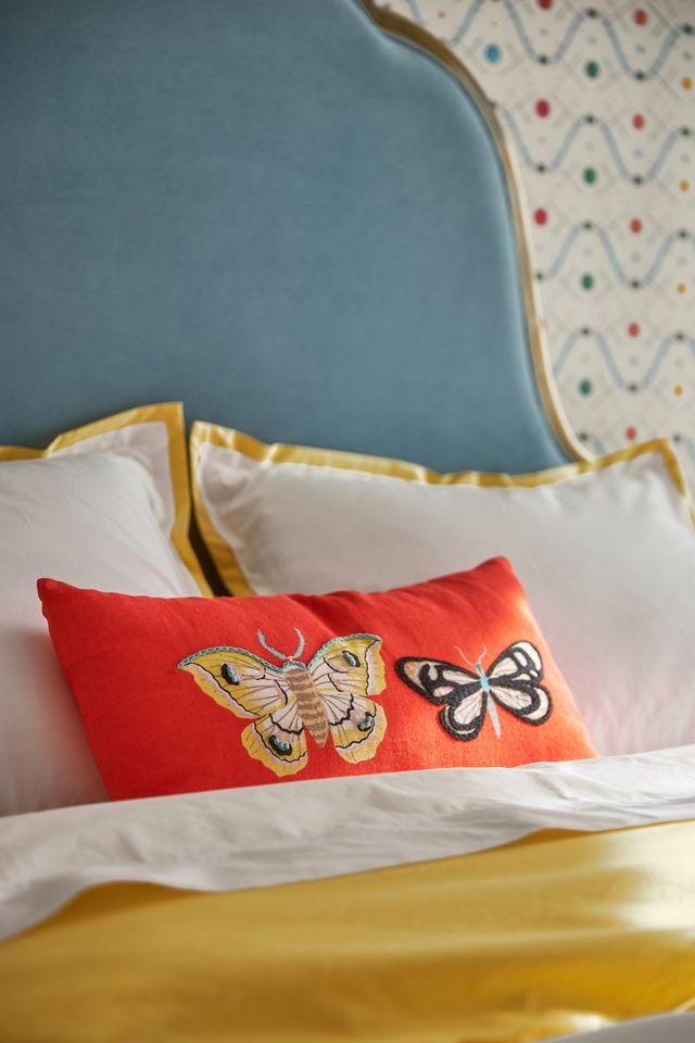 Sarah Gordon Embroidered Pillow #1