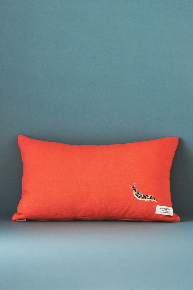 Sarah Gordon Embroidered Pillow #4