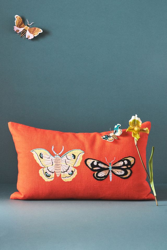 Sarah Gordon Embroidered Pillow #2