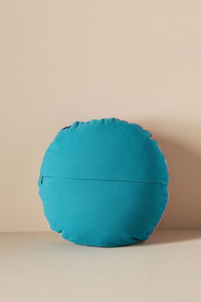 Embroidered Tesserae Pillow #2