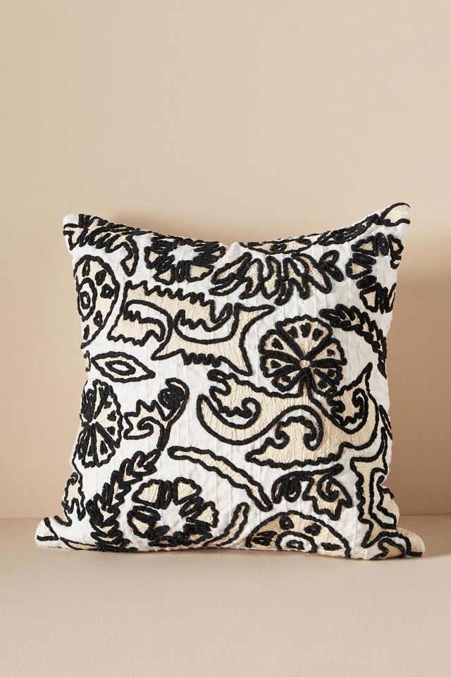 Embroidered Paola Pillow #1