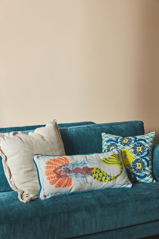 Embroidered Anila Pillow #3
