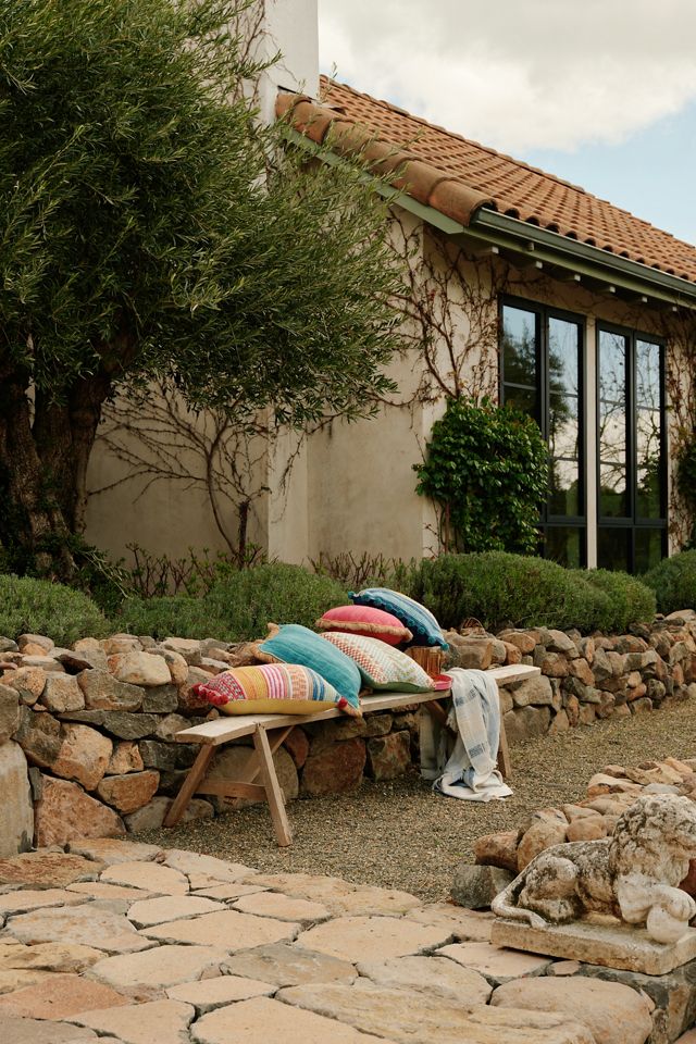 Woven Fabiana Indoor/Outdoor Pillow #4