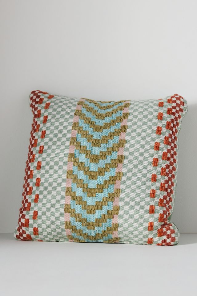 Woven Silas Indoor/Outdoor Pillow #1