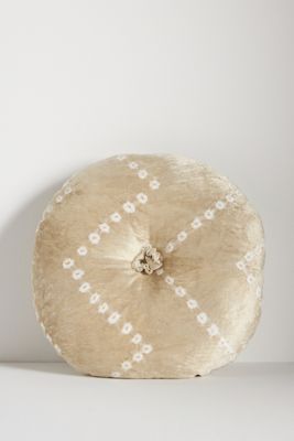 Shibori Velvet Pillow