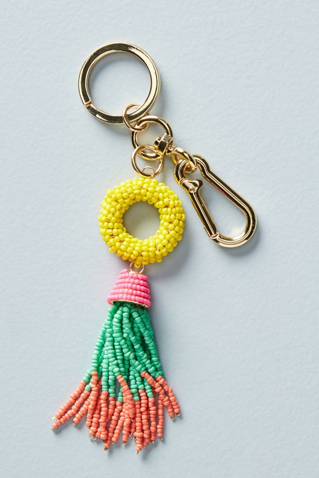 Panama Beaded Keychain #1