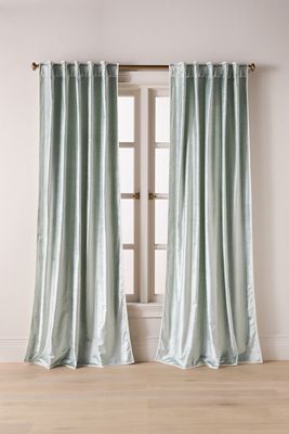 Luxe Linen Blend Blackout Curtain