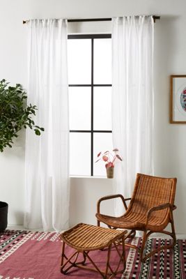 Stitched Linen Curtain