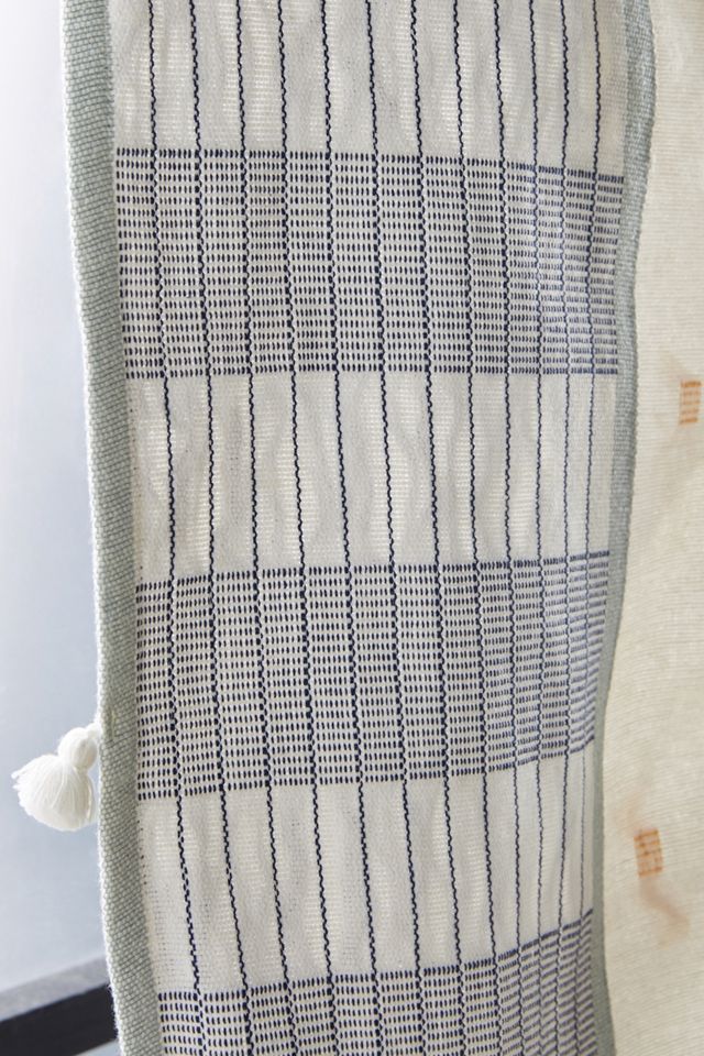 Tasseled Moira Curtain #1