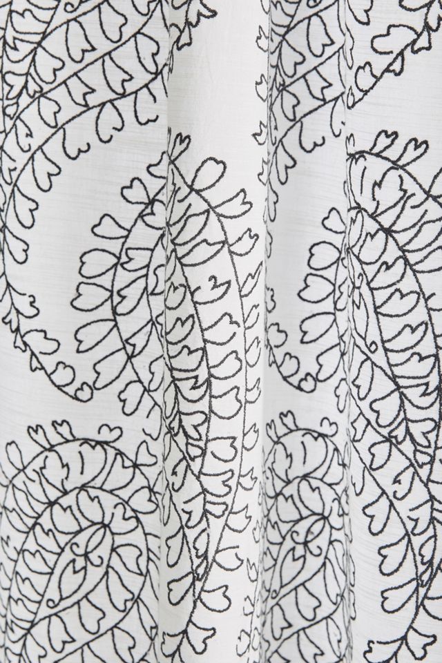 Jodi Embroidered Curtain #1