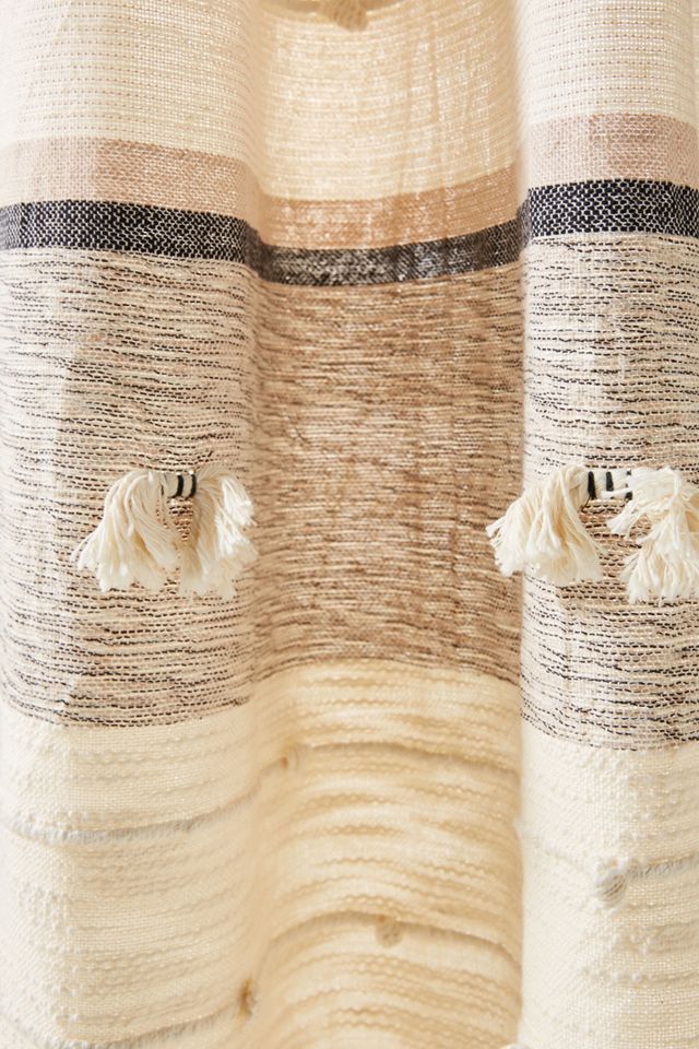 All Roads Tasseled Curtain #3