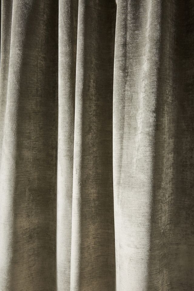 Velvet Slub Blackout Curtain #1