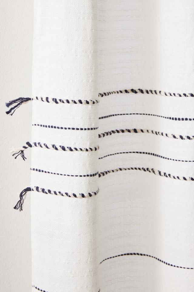 Woven Taylor Striped Curtain #1