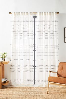 Woven Taylor Striped Curtain