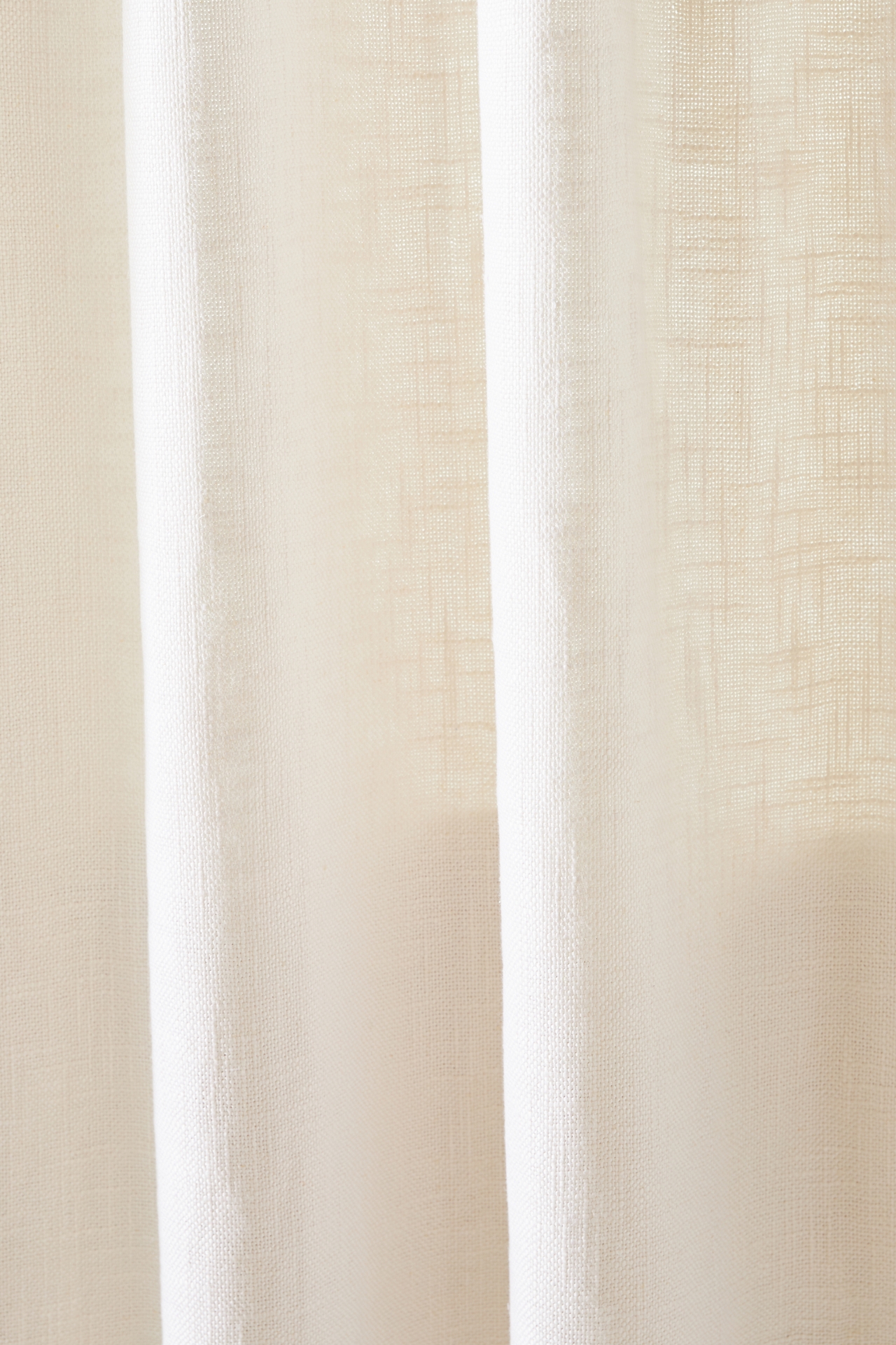 Luxe Linen Blend Woven Curtain
