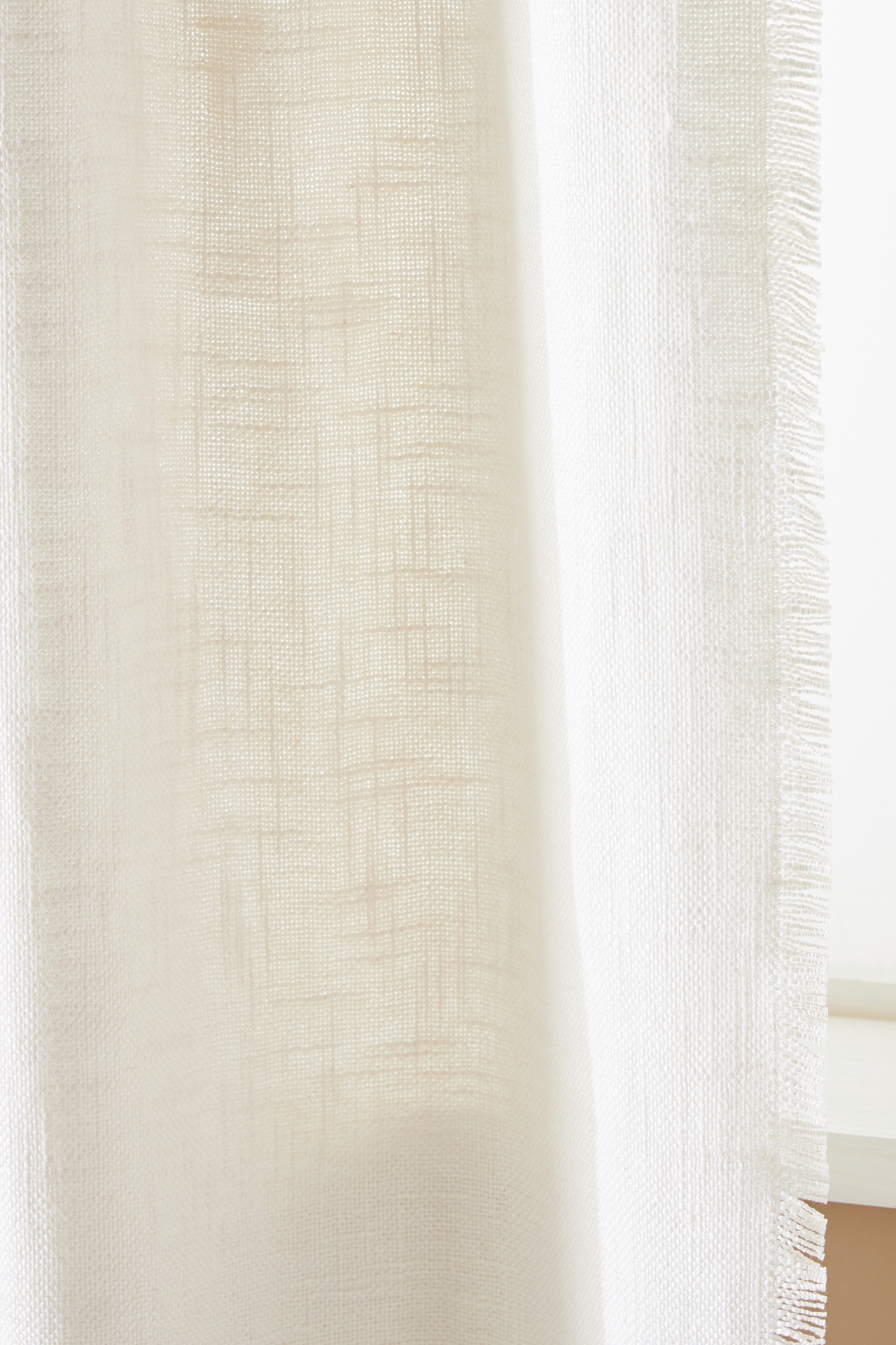 Luxe Linen Blend Woven Curtain