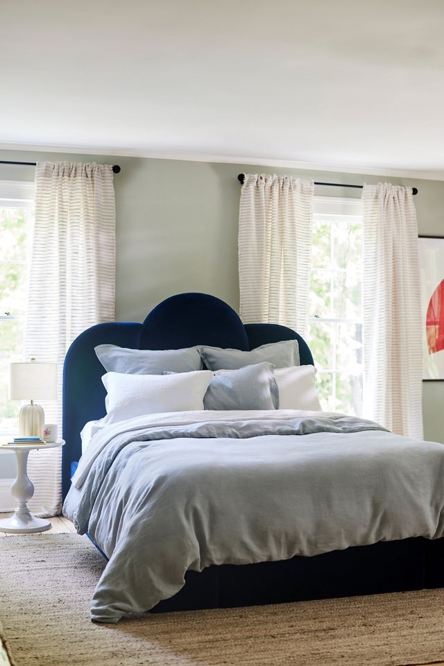 Luxe Linen Blend Woven Curtain #4