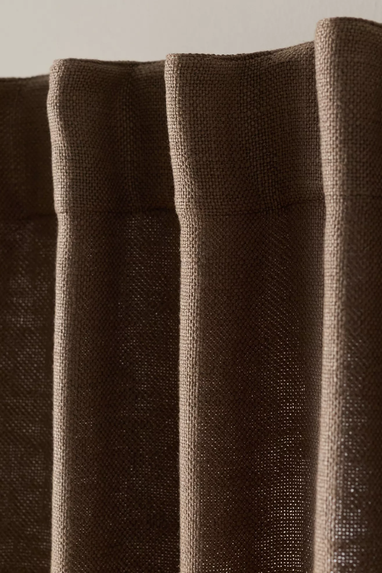 Luxe Linen Blend Woven Curtain - thumbnail 10