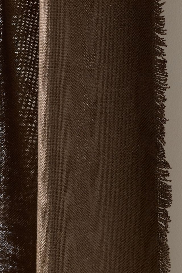 Luxe Linen Blend Woven Curtain #2