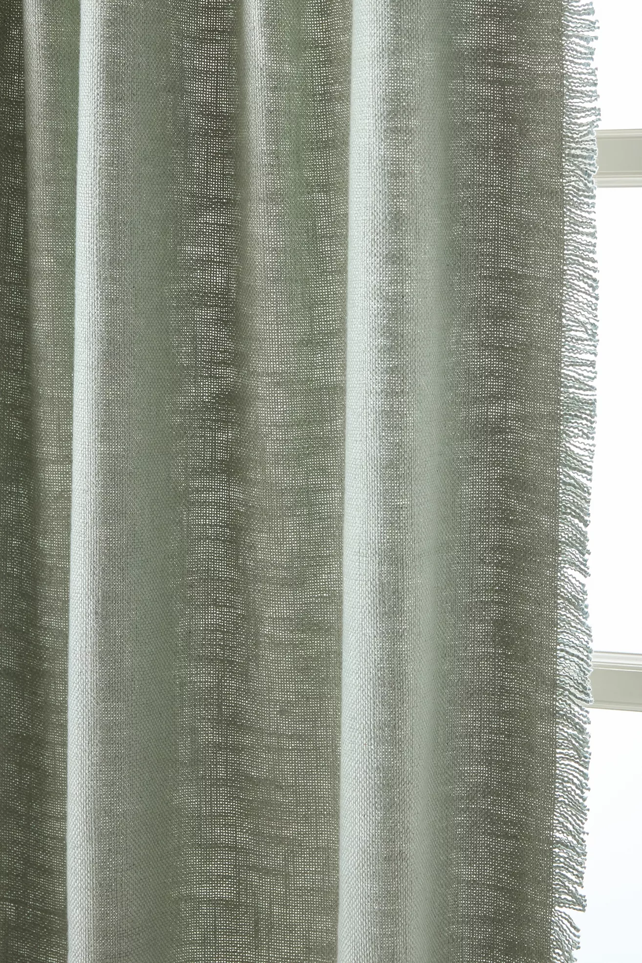 Luxe Linen Blend Woven Curtain - thumbnail 4