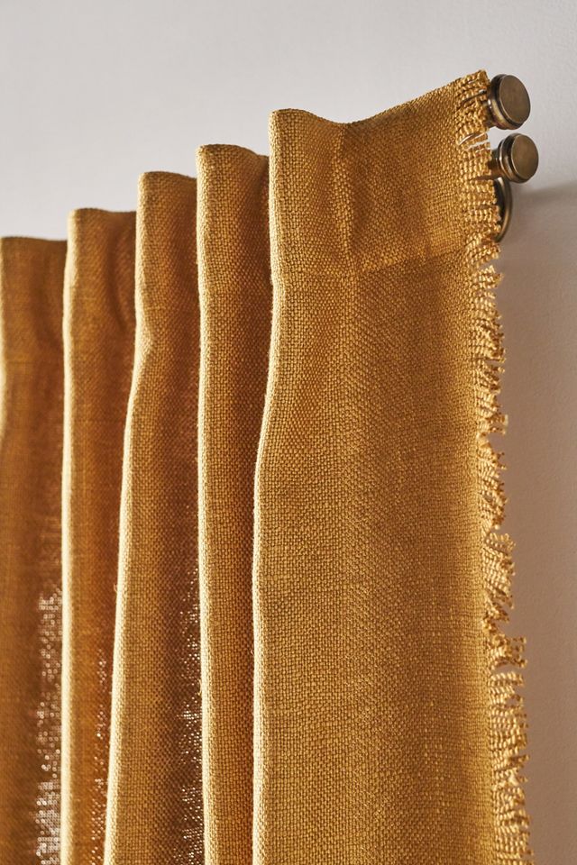 Cortina de Mezcla de Lino de Lujo #1