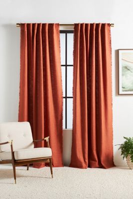 Luxe Linen Blend Woven Curtain