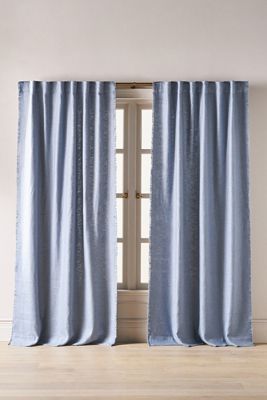 Luxus-Vorhang aus Leinengemisch