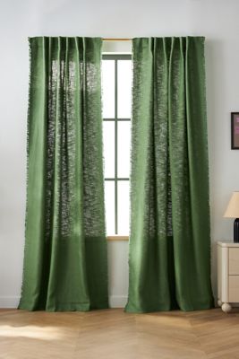 Luxe Linen Blend Woven Curtain