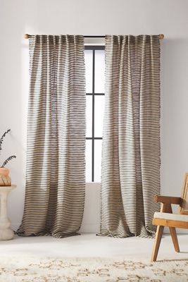 Luxe Linen Blend Woven Curtain