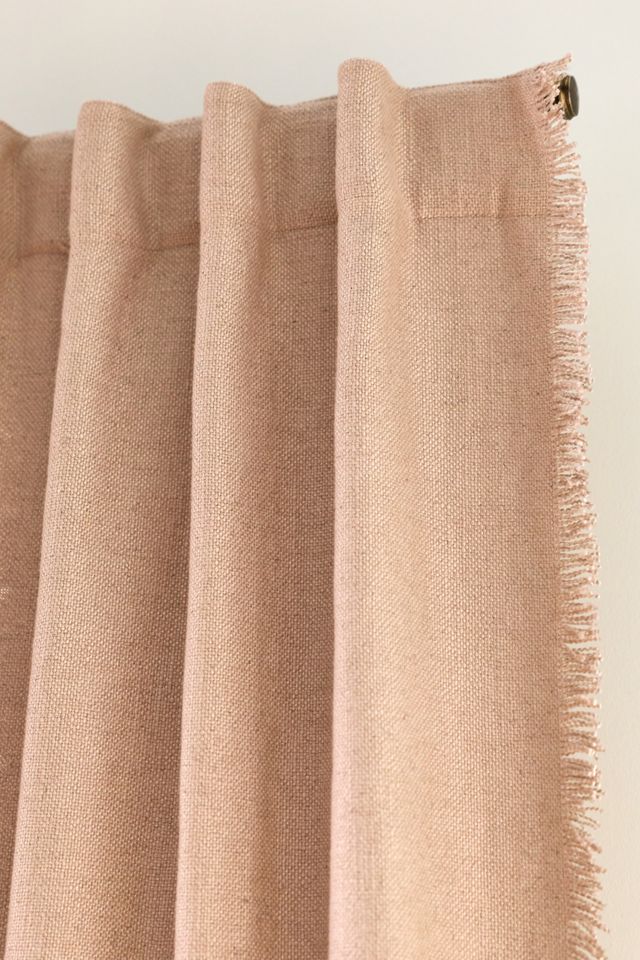 Luxe Linen Blend Woven Curtain #1