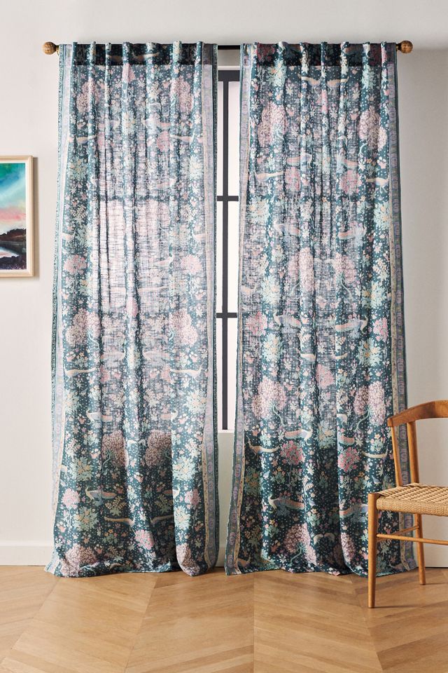 Shower Curtains 70 x 93 from DiaNoche Designs by Brazen Design Studio -  Raven Bird Tree 