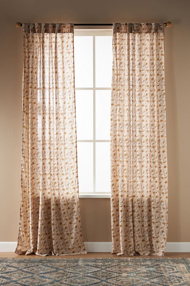 Amber Lewis for Anthropologie Rowena Curtain | Anthropologie UK