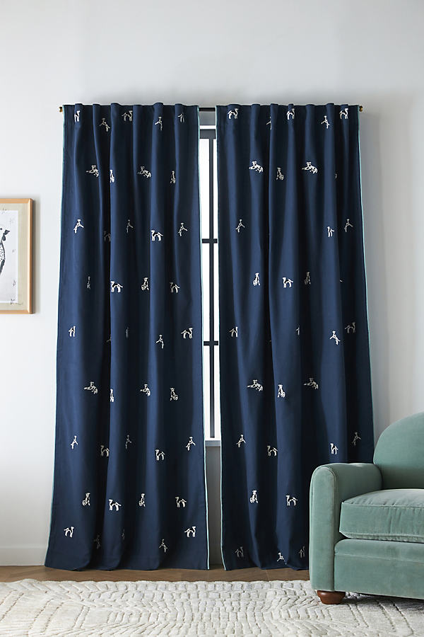 Monroe Embroidered Curtain