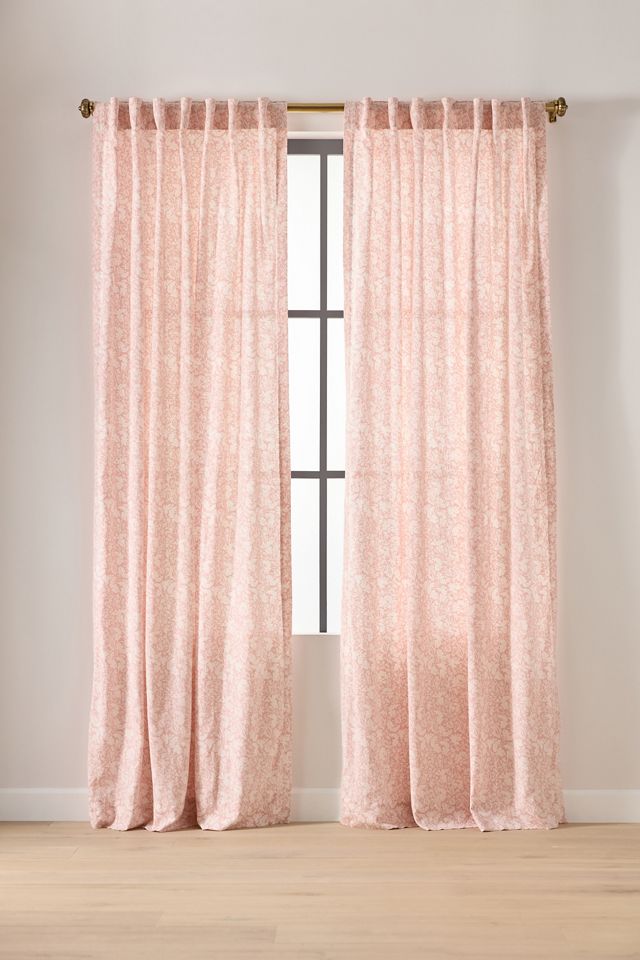 Anthropologie Ikat Blossom popular Curtain Panel 96x50” NWT Retail $148